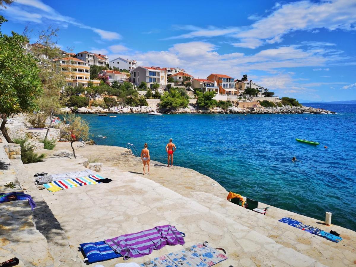 Villa Rastichi Amazing Seaview Трогир Экстерьер фото