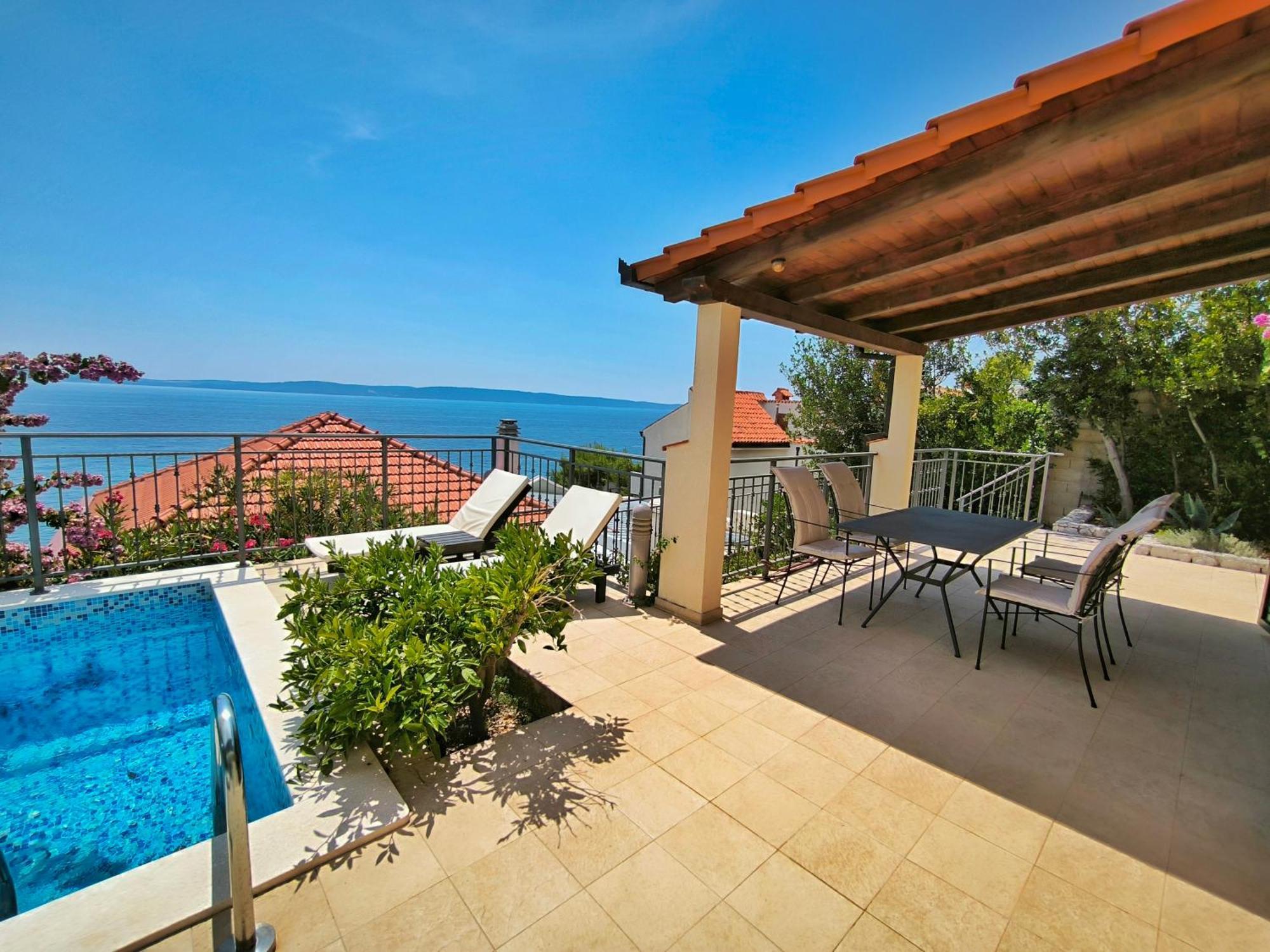 Villa Rastichi Amazing Seaview Трогир Экстерьер фото